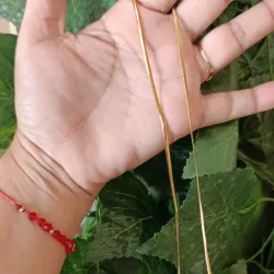 Cadena de acero ⛓️ doradas