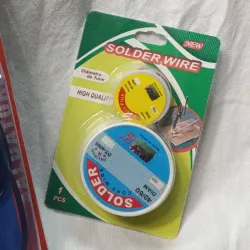 Cautín con estaño (10 g – 1 mm)