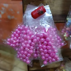 Perla de 8mm rosada brillante 💓