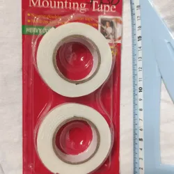 Cinta de doble contacto 2 rollitos 