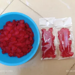 Corazones 🥰 rojos de 10 mm