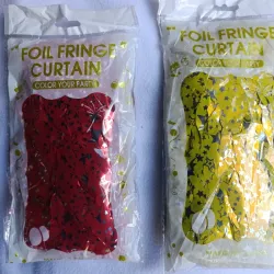 Cortinas para decoración de fiesta