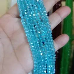 Cristal de 4 mm color azul claro transparente 