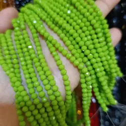 Cristal de 4 mm color 💚 verde