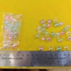 Cuentas en forma de carita de Mickey 