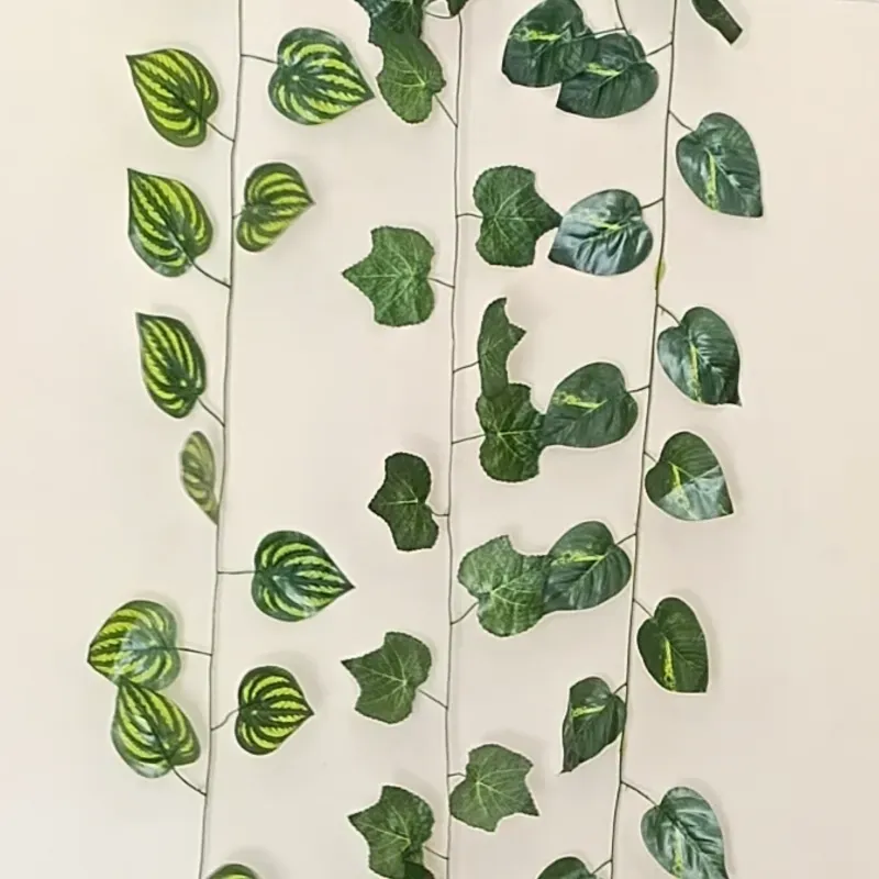 Enredaderas de hojas artificiales 