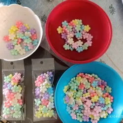 Flores planas de colores 🌈 variados 