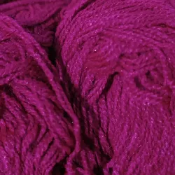 🧶Hilo acrilán de tres hebras rosado fiusha 