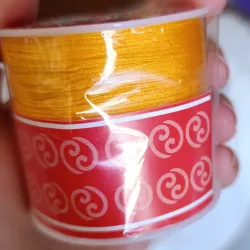 🧵Hilo Chino amarillo fuerte 💛