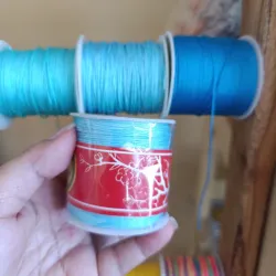 Hilo chino color azul claro 🩵
