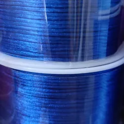 Hilo cola de rata de 1 mm azul oscuro