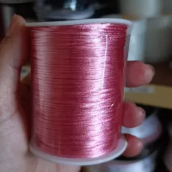 Hilo cola de rata rosado