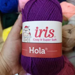 Hilo de estambre Iris color morado 💜