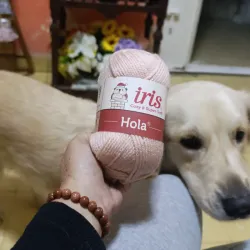 Hilo estambre Iris color piel