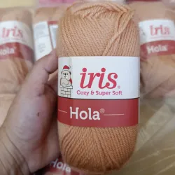 🧶Hilo estambre Iris color piel oscuro 
