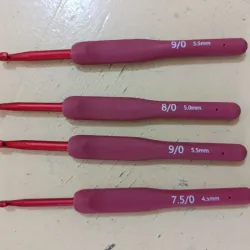 Agujas con cabo de silicona 