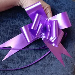 🎀 Lazo color 💜 malva -15 cm