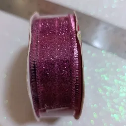 Listón o cinta navideña 