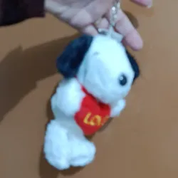 Llavero de Snoopy con corazón ❤️ (16 cm)