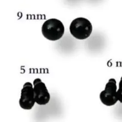 Ojos de seguridad de 5 mm