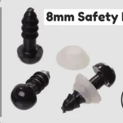 Ojos de seguridad de 8 mm