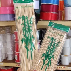 Palitos de bambú o brochetas