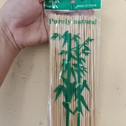 Palitos o brochetas de bambú 🎍