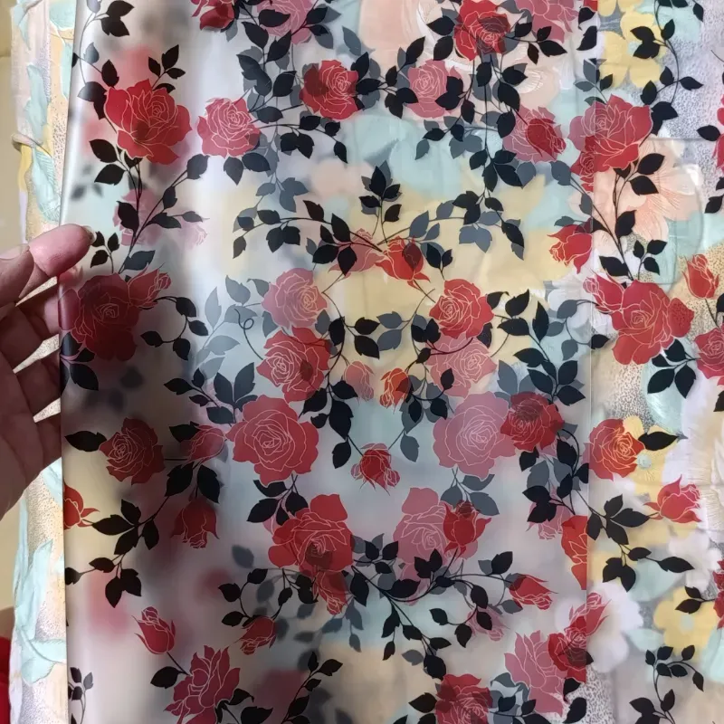 Papel coreano floreado