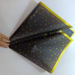 Papel coreano negro y dorado