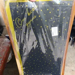 Papel coreano negro y dorado