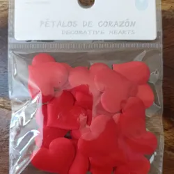 Paquete con 25 corazones ❤️ de 32 mm