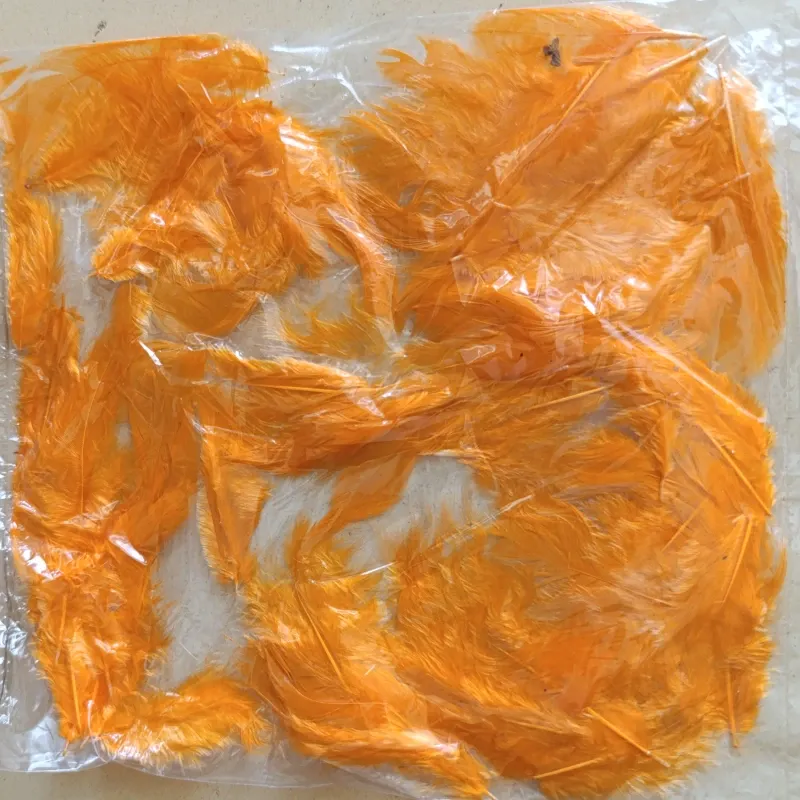 Paquete de plumas color 🧡 naranja