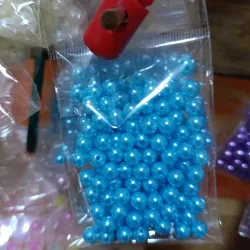 Perla azul de 6mm perlada 🩵💙