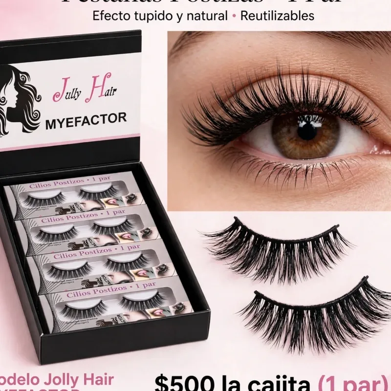 Pestañas postizas 👁️✨