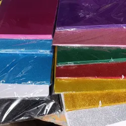 Pliegues de foami diamantado 