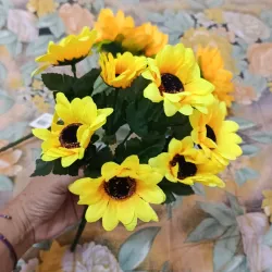 Ramo de 7 girasoles medianos