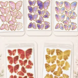 Set de 12 mariposas