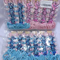 Set de felpitas con temática Stitch 