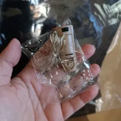 Tira de luces multicolor con forma de corcho 