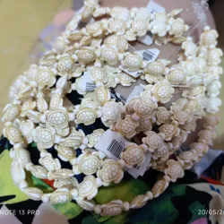 Tortugas blancas de piedra turquesa 🐢