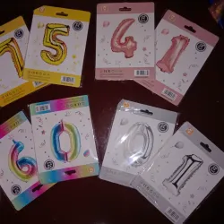 Globos de numeros 32"