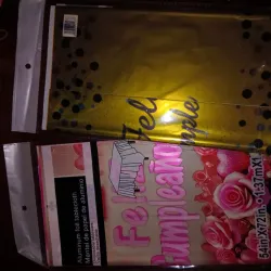 Manteles feliz cumpleaños