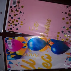 Manteles feliz cumpleaños