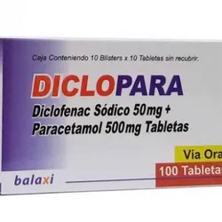 Diclofenaco con paracetamol