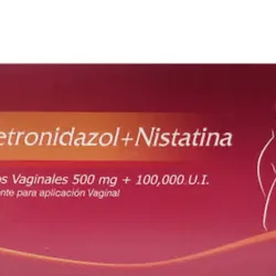 Ovulo de metronidazol con Nistatina
