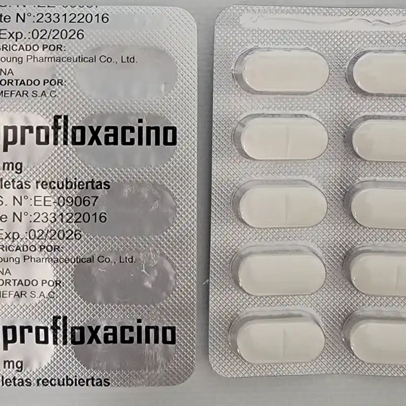 💊 Ciprofloxacino (10t 500 mg )