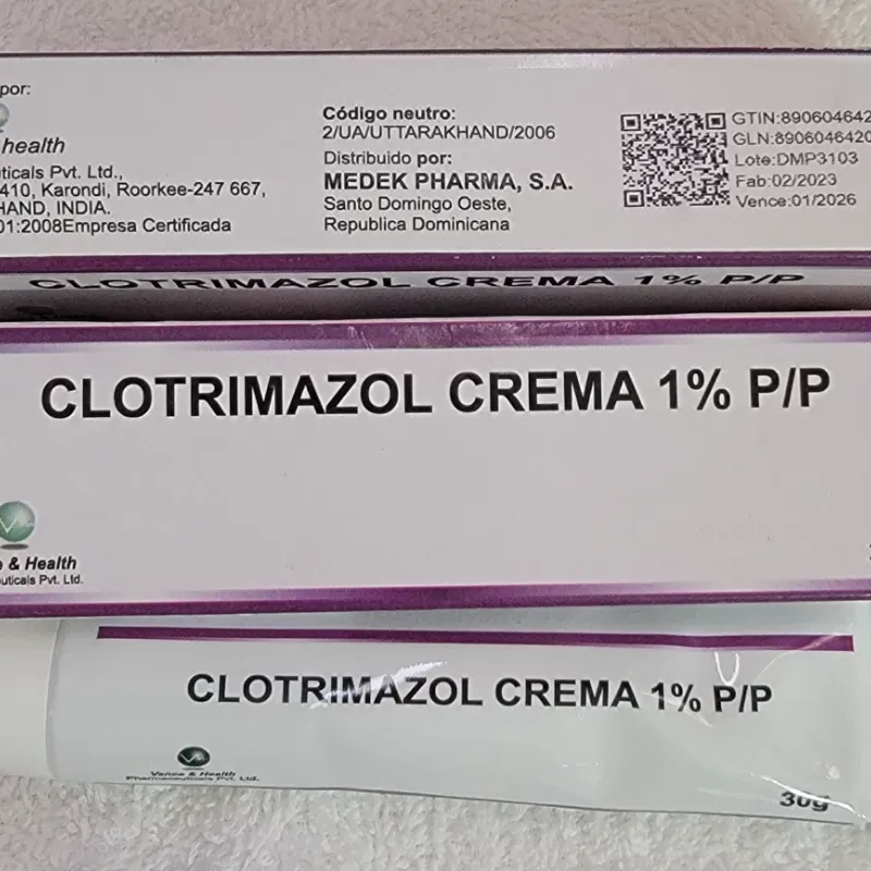 🧴 Clotrimazol 1%,20g,1000$,y de 30g 