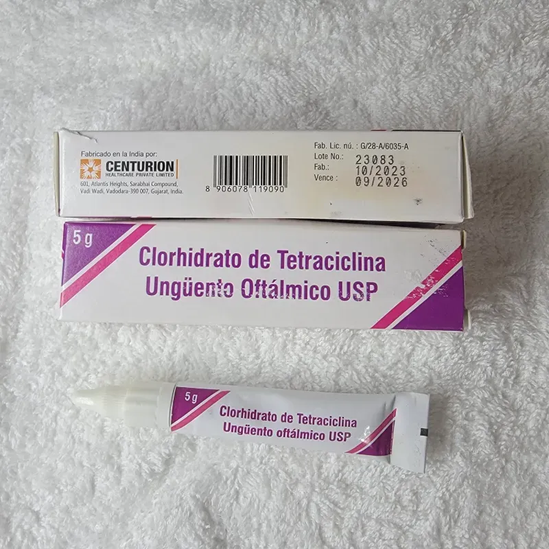 🧴Tetraciclina oftalmológica 5g