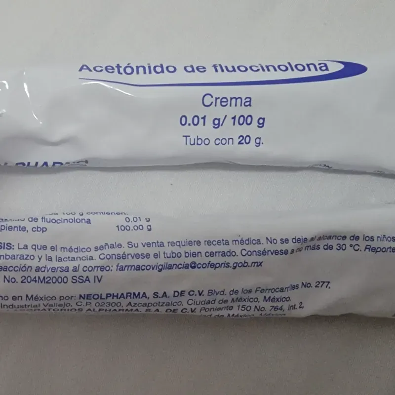 🧴Triancinolona (acetonido de fluocinolona)100g.