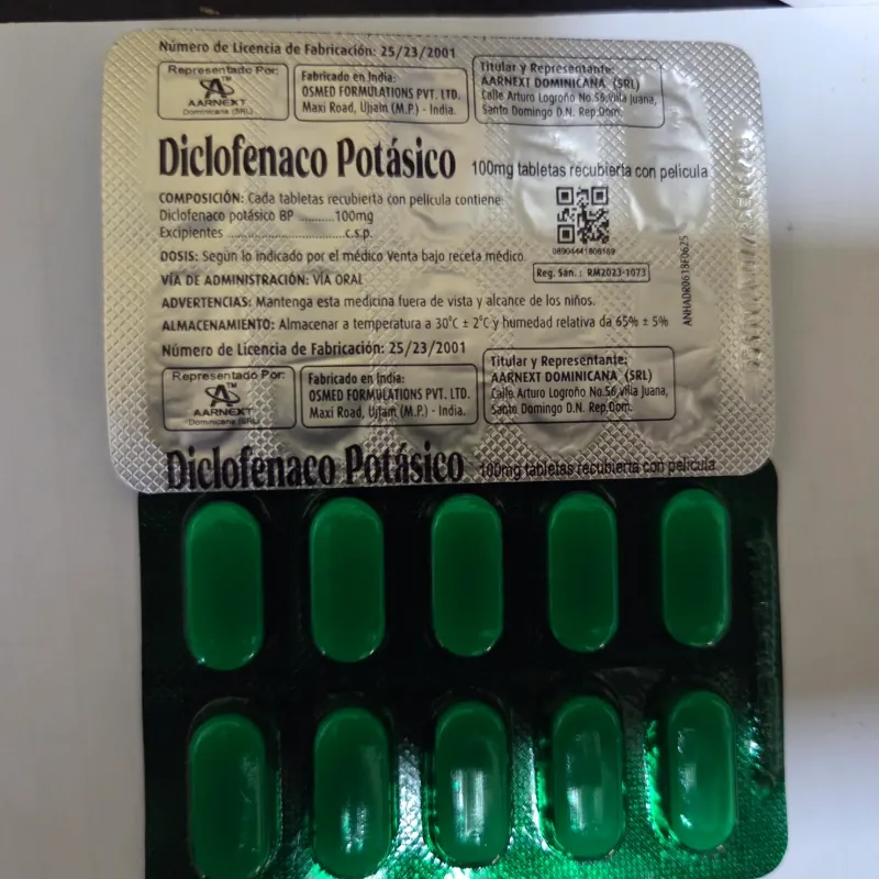 Diclofenáco potásico